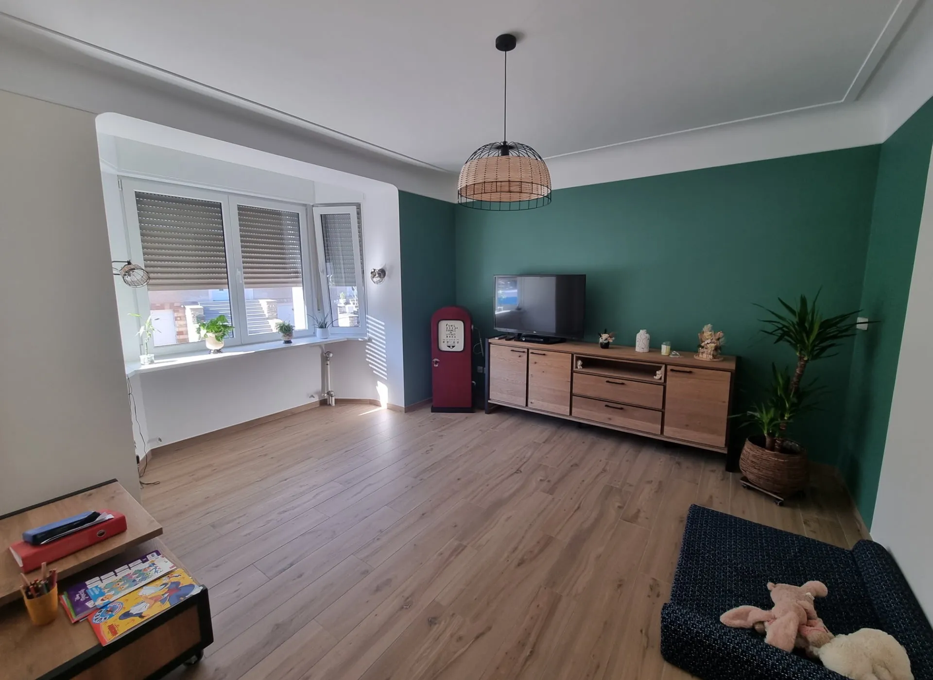 Salon et salle de bain rénovés à Diekirch par BauArt